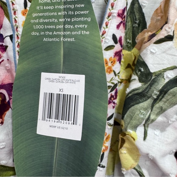 FARM Rio Greek Garden Blouse - Picture 8 of 10